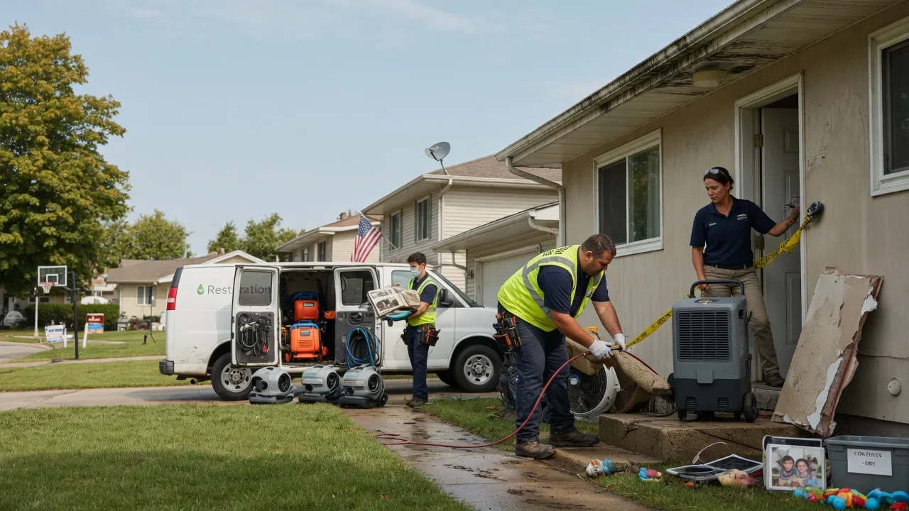 Water Damage Restoration in Chester, IL near me